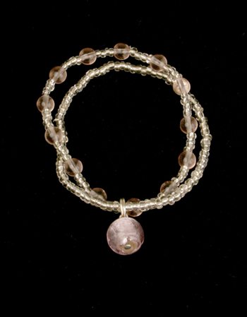 Nice, Pink, armband i gruppen Armband hos Anna Veronica Design Collection (AR0115)