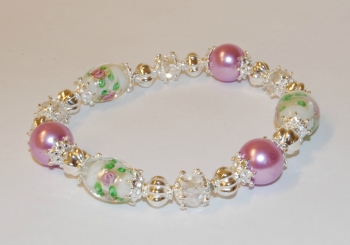 Armband Pink i gruppen Armband hos Anna Veronica Design Collection (AR0208)