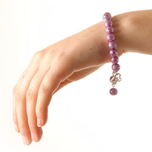 Rose , 50/50, armband i gruppen Armband hos Anna Veronica Design Collection (ARO136)