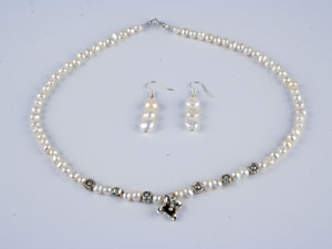 Wedding, Maid, halsband i gruppen Halsband hos Anna Veronica Design Collection (HA0109)