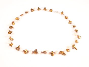 Chocolate & Vanilla, Classic, halsband i gruppen Halsband hos Anna Veronica Design Collection (HA0161)