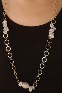 Bright Crystal, Heart, halsband i gruppen Halsband hos Anna Veronica Design Collection (HA0178)