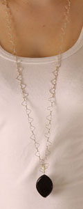 So Onyx, halsband i gruppen Halsband hos Anna Veronica Design Collection (HA0179)