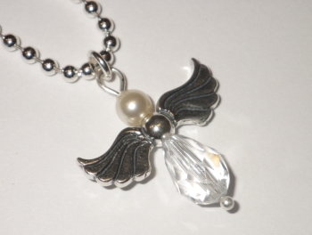 Bright Crystal, Halsband Angel i gruppen Halsband hos Anna Veronica Design Collection (HA0211)
