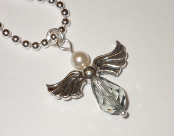 Bright Crystal, Halsband Angel no2 i gruppen Halsband hos Anna Veronica Design Collection (HA0213)