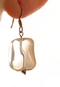 Bright Crystal, Big Pearl, �rh�nge i gruppen �rh�ngen hos Anna Veronica Design Collection (OR0118)