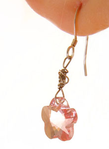 Rose, flower, �rh�nge i gruppen �rh�ngen hos Anna Veronica Design Collection (ORO103)