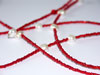 Sophia, halsband, r�d