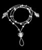 Beautiful, White, halsband