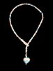 A Heart For You, Turquoise, halsband