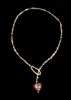 A Heart For You, Pink, halsband
