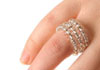 Crystal Pearl, Swirl, Ring